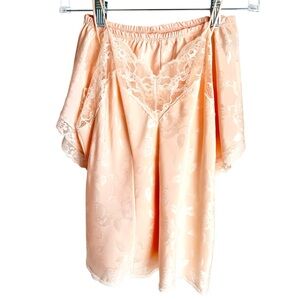 Applause Pink 2 Pc Short Pajama Set Size Small